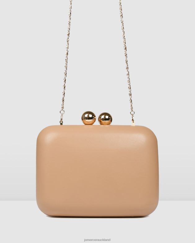 Jo Mercer Beige Leather Zoella clutch Accessories 46242449
