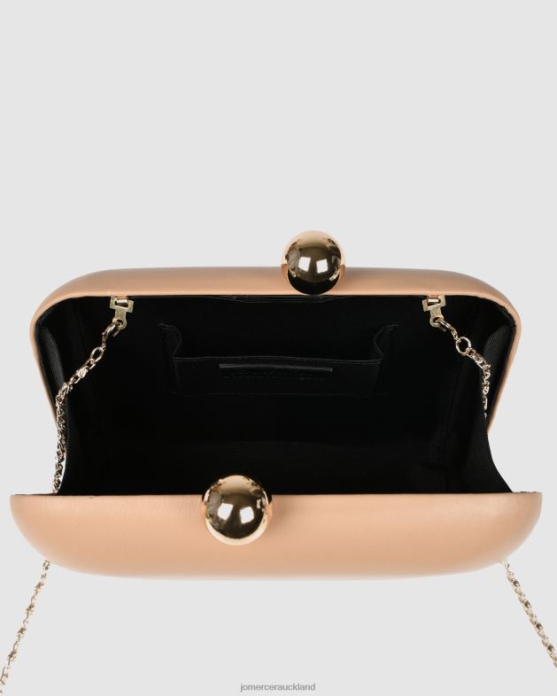 Jo Mercer Beige Leather Zoella clutch Accessories 46242449