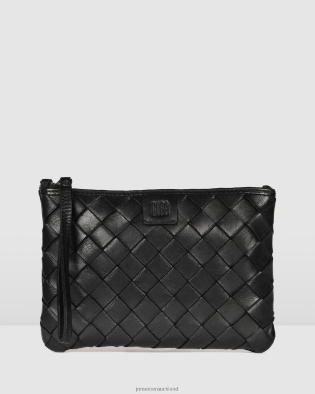 Jo Mercer Black Leather Biba lewisburg pouch bag Accessories 46242473