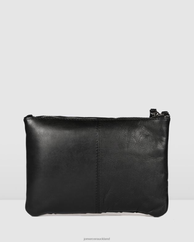 Jo Mercer Black Leather Biba lewisburg pouch bag Accessories 46242473