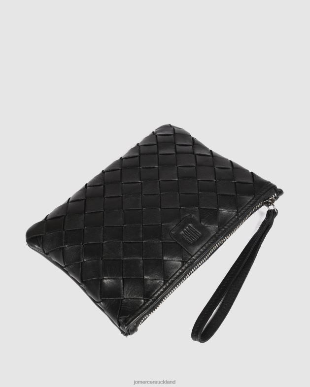 Jo Mercer Black Leather Biba lewisburg pouch bag Accessories 46242473
