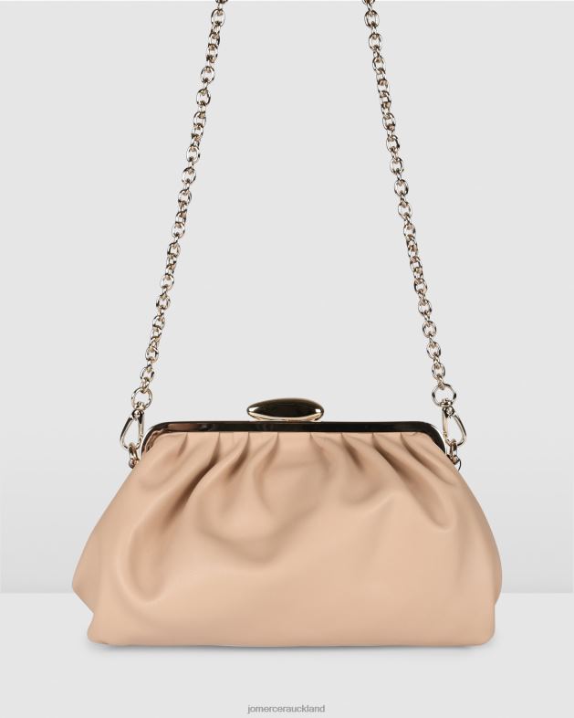 Jo Mercer Camel Leather Trixie clutch Accessories 46242451