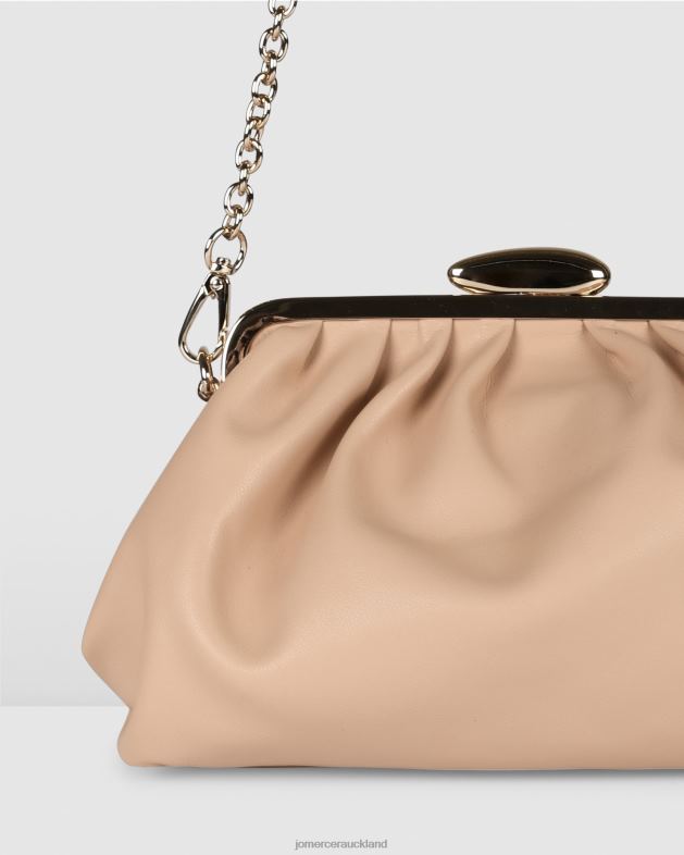 Jo Mercer Camel Leather Trixie clutch Accessories 46242451