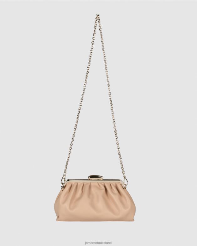 Jo Mercer Camel Leather Trixie clutch Accessories 46242451
