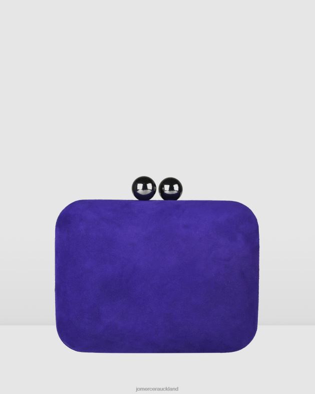 Jo Mercer Ultra Violet Suede Zoella clutch Accessories 46242448