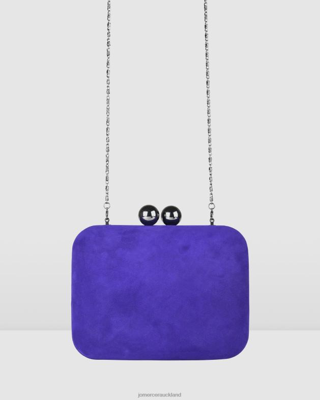 Jo Mercer Ultra Violet Suede Zoella clutch Accessories 46242448