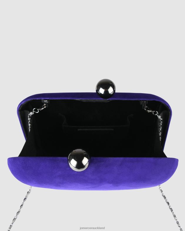 Jo Mercer Ultra Violet Suede Zoella clutch Accessories 46242448
