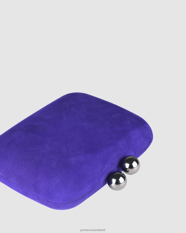 Jo Mercer Ultra Violet Suede Zoella clutch Accessories 46242448