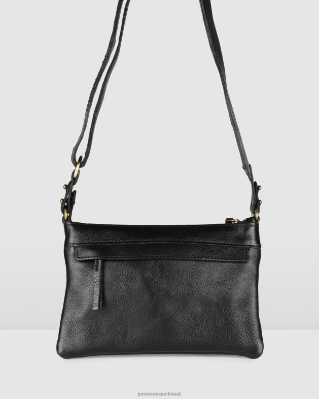 Jo Mercer Black Leather Biba brewton cross body bag Accessories 46242424