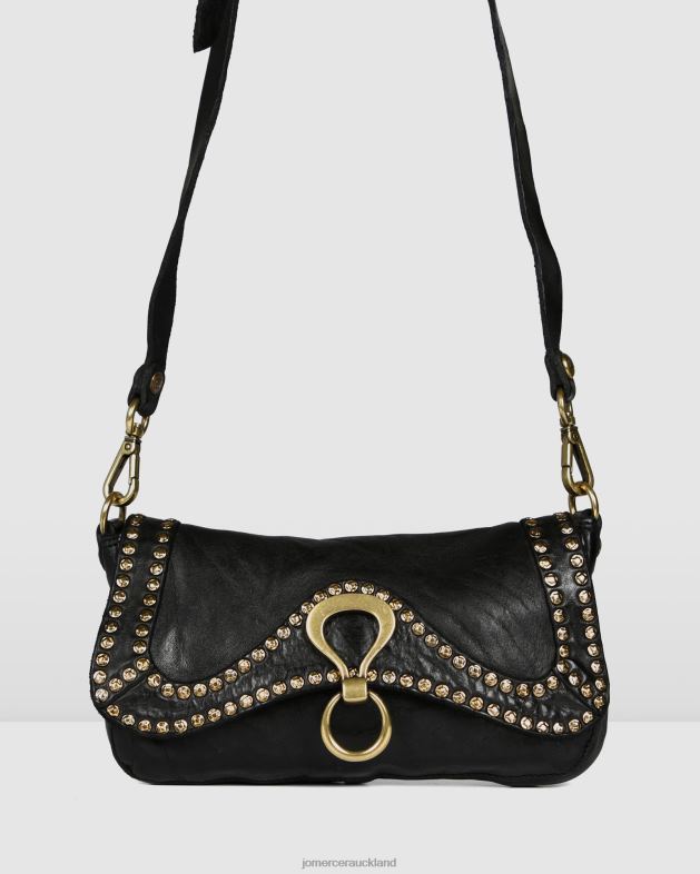 Jo Mercer Black Leather Campomaggi acqua mini cross body bag Accessories 46242412