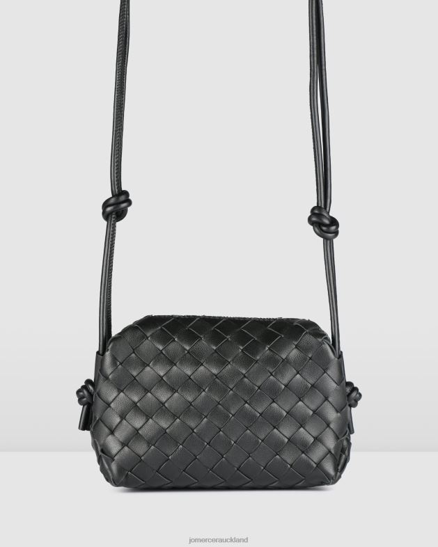 Jo Mercer Black Leather Murphy cross body bag Accessories 46242396