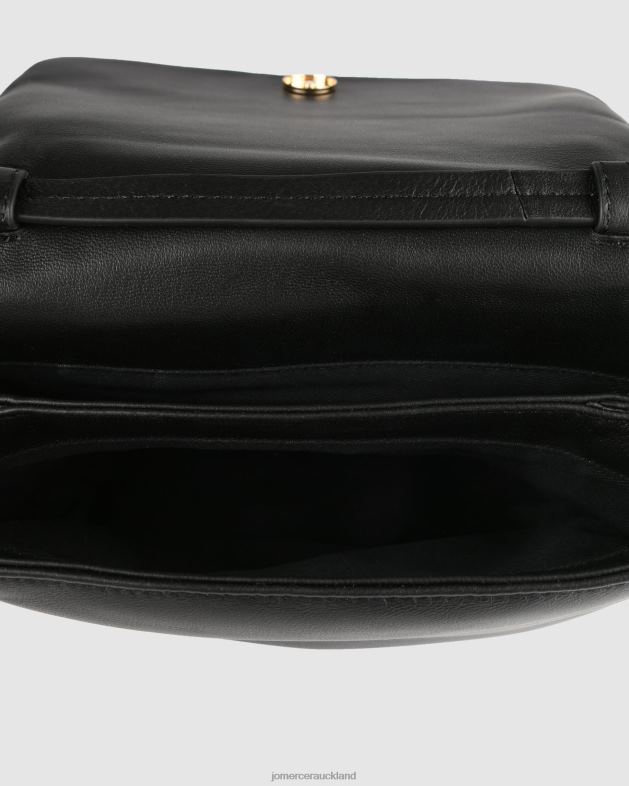 Jo Mercer Black Leather Zephyr cross body bag Accessories 46242401