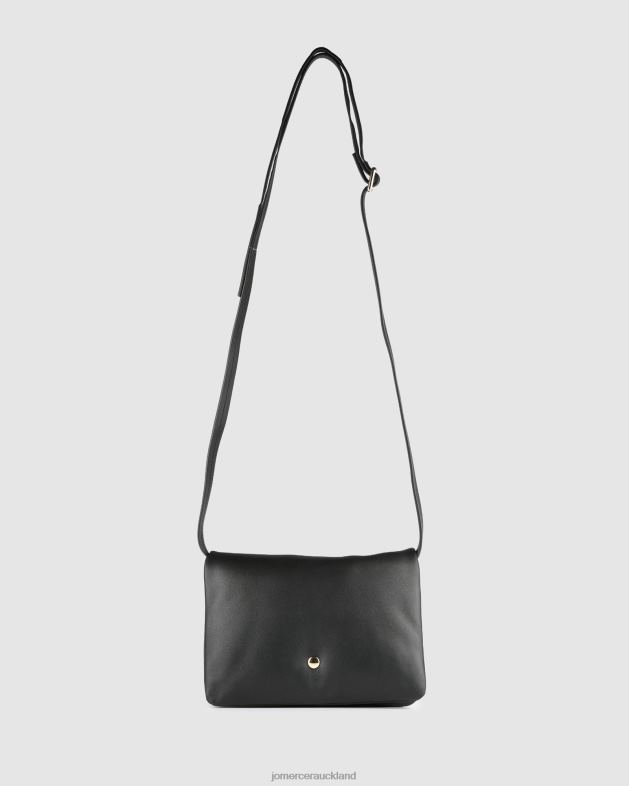 Jo Mercer Black Leather Zephyr cross body bag Accessories 46242401