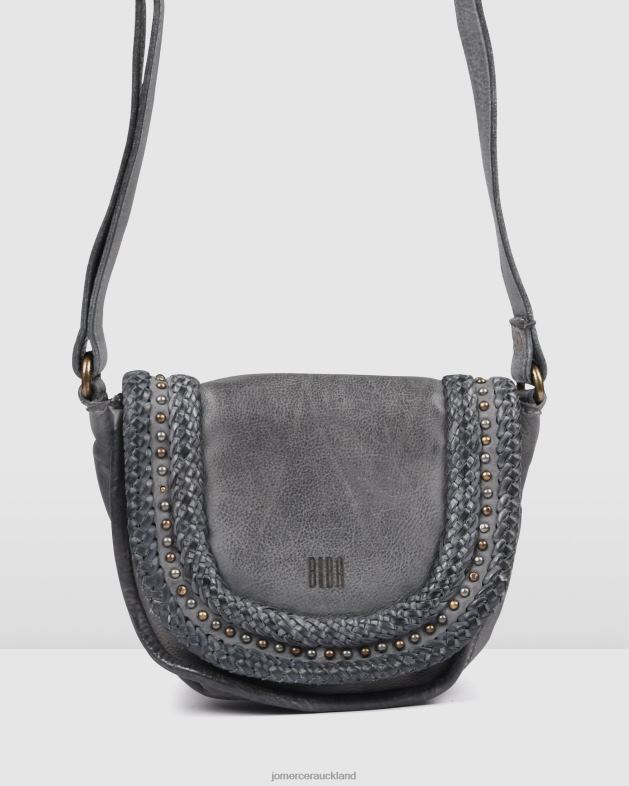 Jo Mercer Blue Leather Biba wilkins cross body bag Accessories 46242414