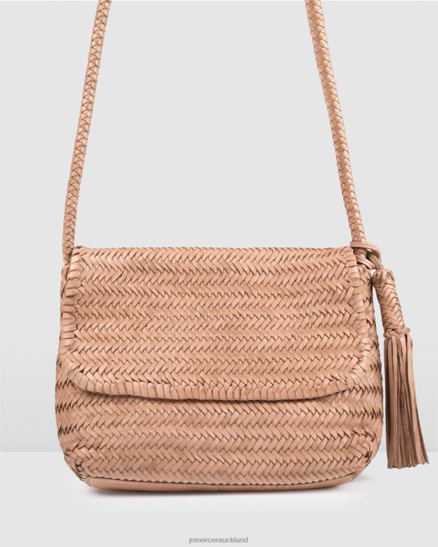 Jo Mercer Camel Leather Biba perkins cross body bag Accessories 46242418