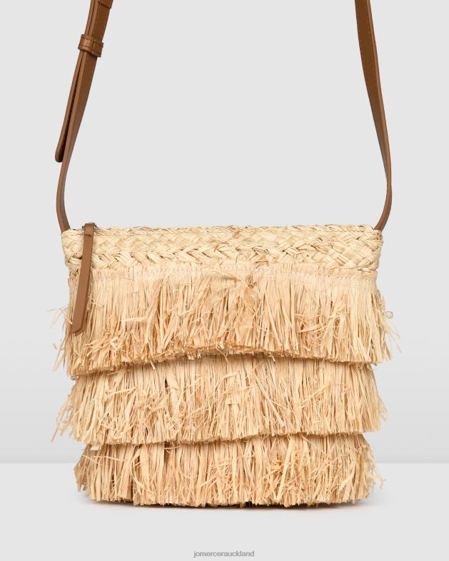Jo Mercer Natural Raffia Natalya raffia cross body bag Accessories 46242405