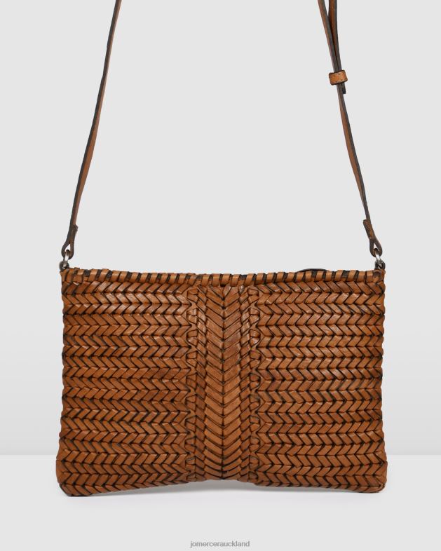 Jo Mercer Tan Leather Biba andrews cross body bag Accessories 46242416
