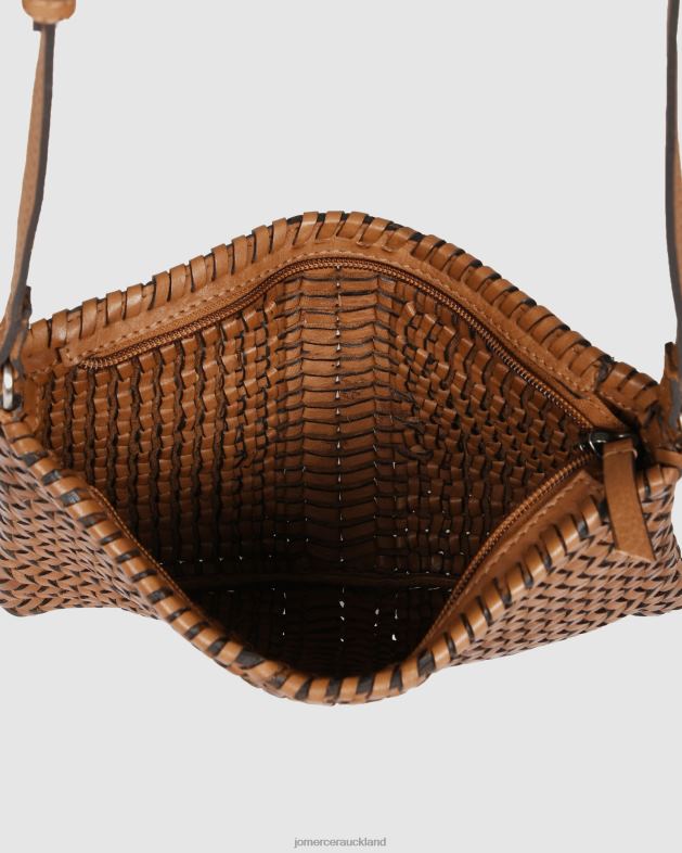 Jo Mercer Tan Leather Biba andrews cross body bag Accessories 46242416