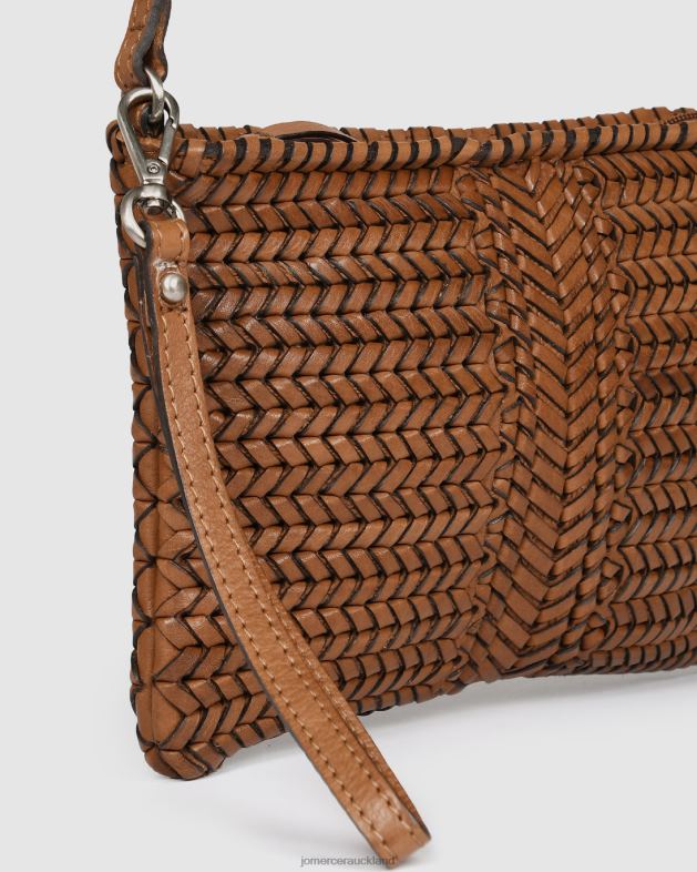 Jo Mercer Tan Leather Biba andrews cross body bag Accessories 46242416