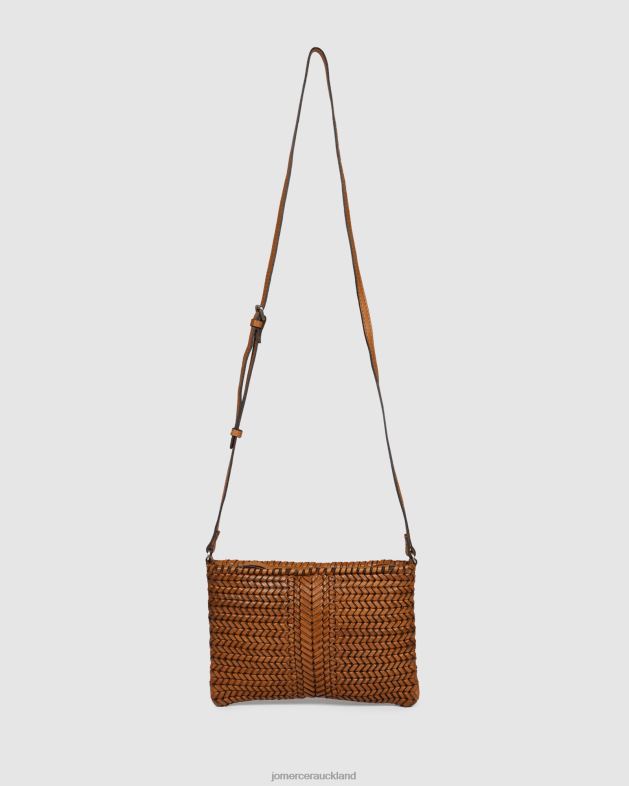 Jo Mercer Tan Leather Biba andrews cross body bag Accessories 46242416