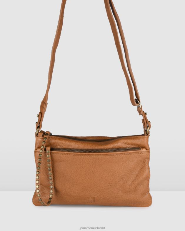 Jo Mercer Tan Leather Biba brewton cross body bag Accessories 46242425
