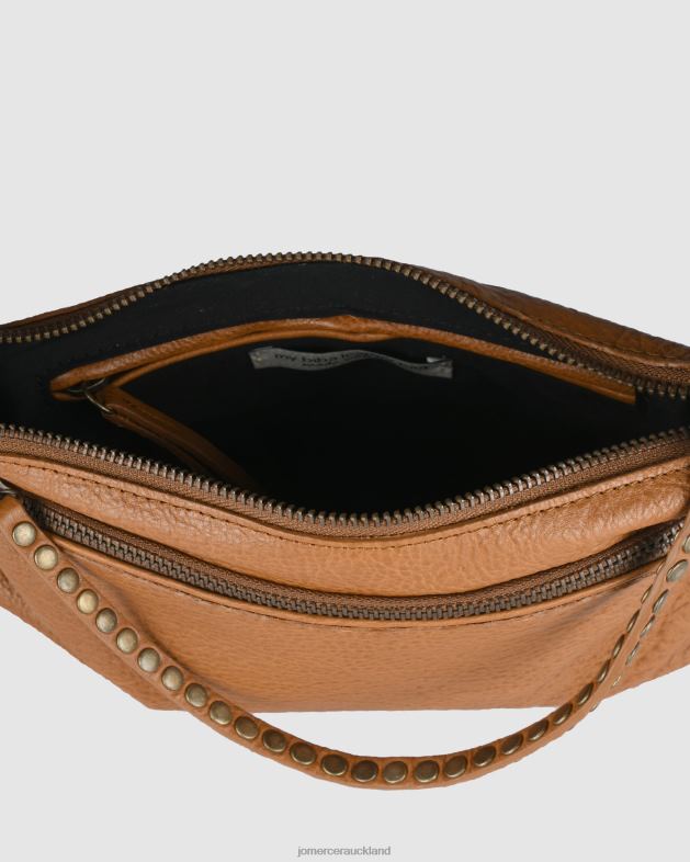 Jo Mercer Tan Leather Biba brewton cross body bag Accessories 46242425