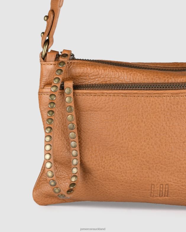 Jo Mercer Tan Leather Biba brewton cross body bag Accessories 46242425