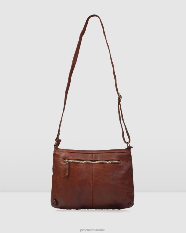 Jo Mercer Tan Leather Biba kansas medium cross body bag Accessories 46242426