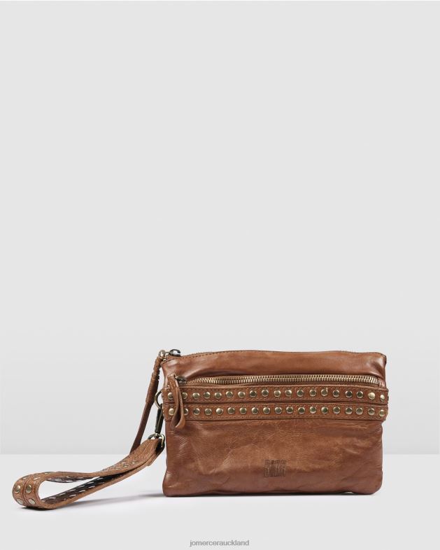 Jo Mercer Tan Leather Biba sherman cross body bag Accessories 46242423