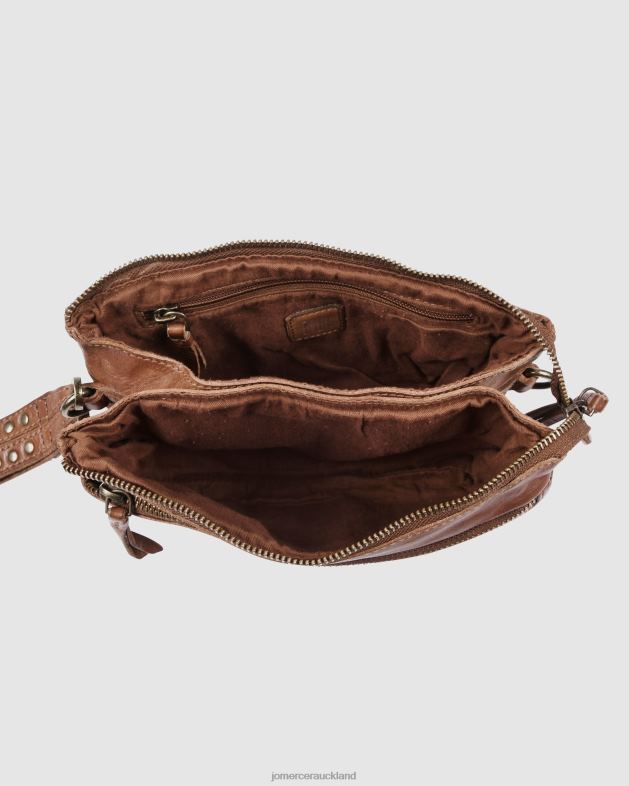 Jo Mercer Tan Leather Biba sherman cross body bag Accessories 46242423