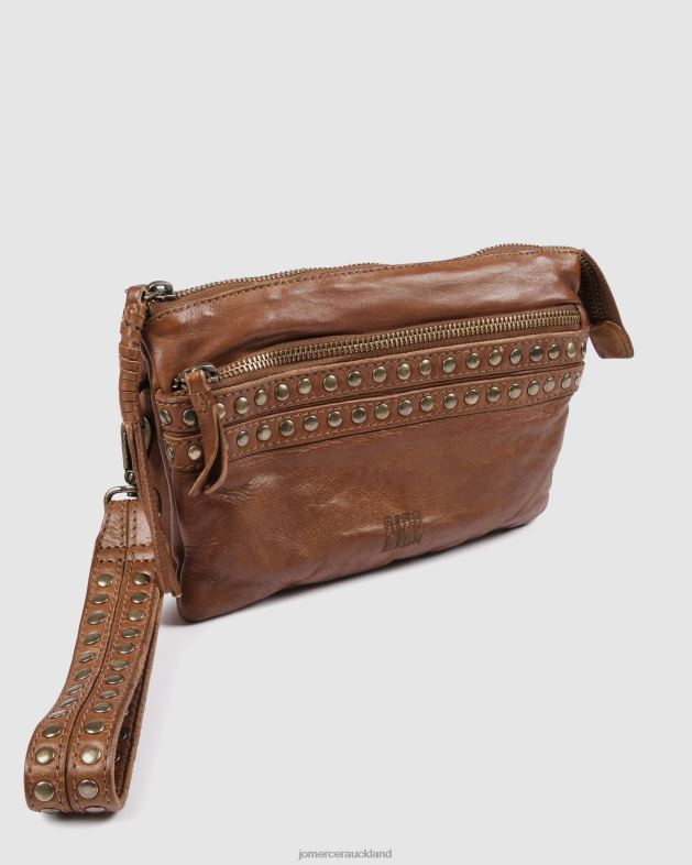 Jo Mercer Tan Leather Biba sherman cross body bag Accessories 46242423