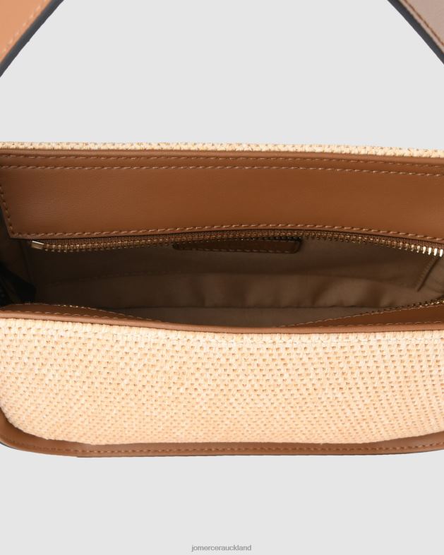 Jo Mercer Tan Raffia Renzo cross body bag Accessories 46242403