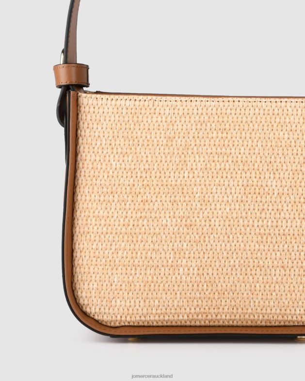 Jo Mercer Tan Raffia Renzo cross body bag Accessories 46242403