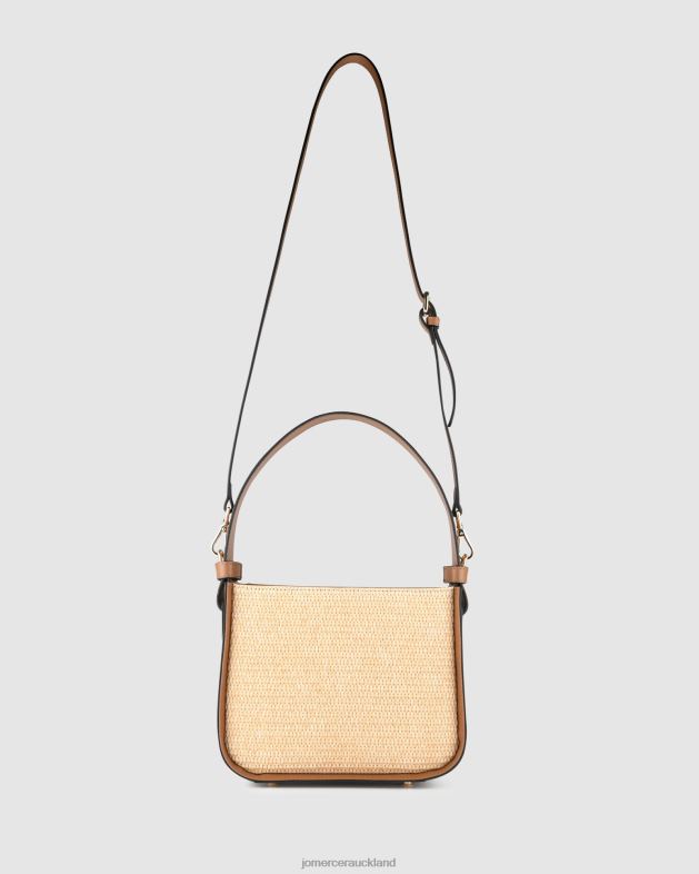 Jo Mercer Tan Raffia Renzo cross body bag Accessories 46242403