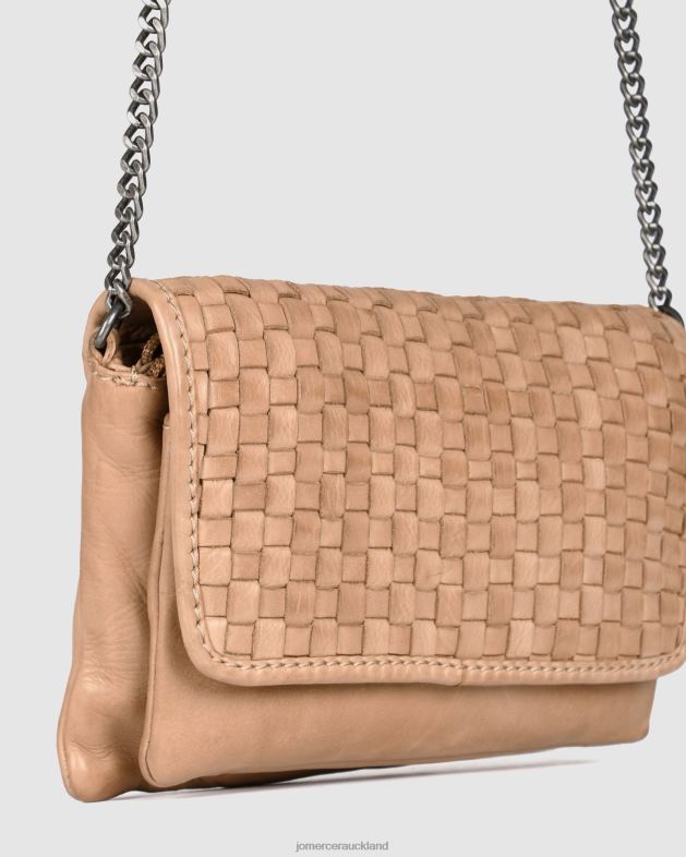 Jo Mercer Taupe Leather Biba looma mini cross body bag Accessories 46242419