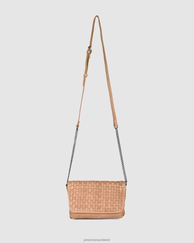 Jo Mercer Taupe Leather Biba looma mini cross body bag Accessories 46242419