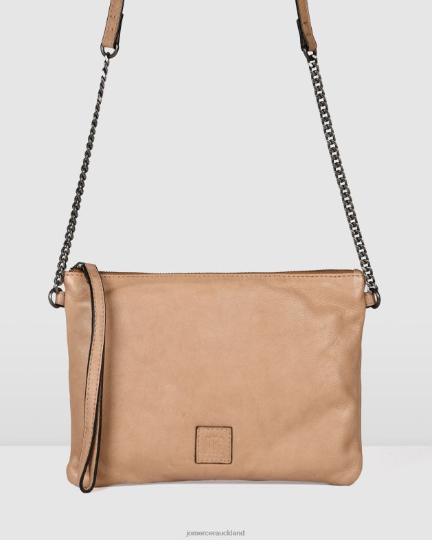 Jo Mercer Taupe Leather Biba tacoma cross body bag Accessories 46242420