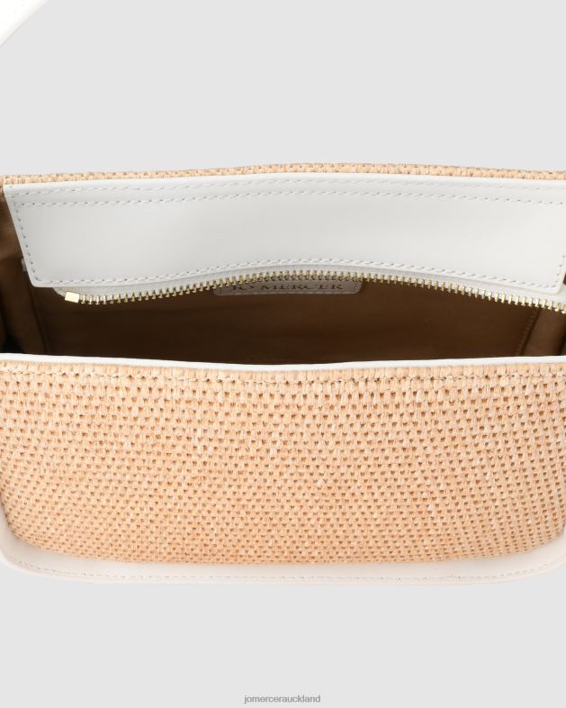 Jo Mercer White Raffia Renzo cross body bag Accessories 46242404