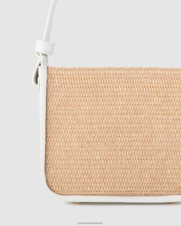 Jo Mercer White Raffia Renzo cross body bag Accessories 46242404
