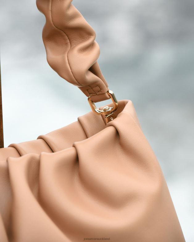 Jo Mercer Beige Leather Arcadia shoulder bag Accessories 46242430
