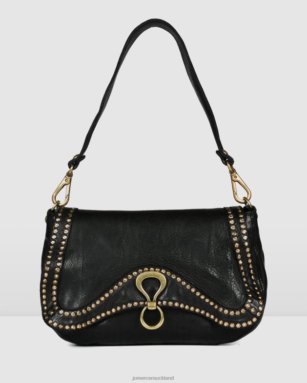 Jo Mercer Black Leather Campomaggi acqua shoulder bag Accessories 46242440
