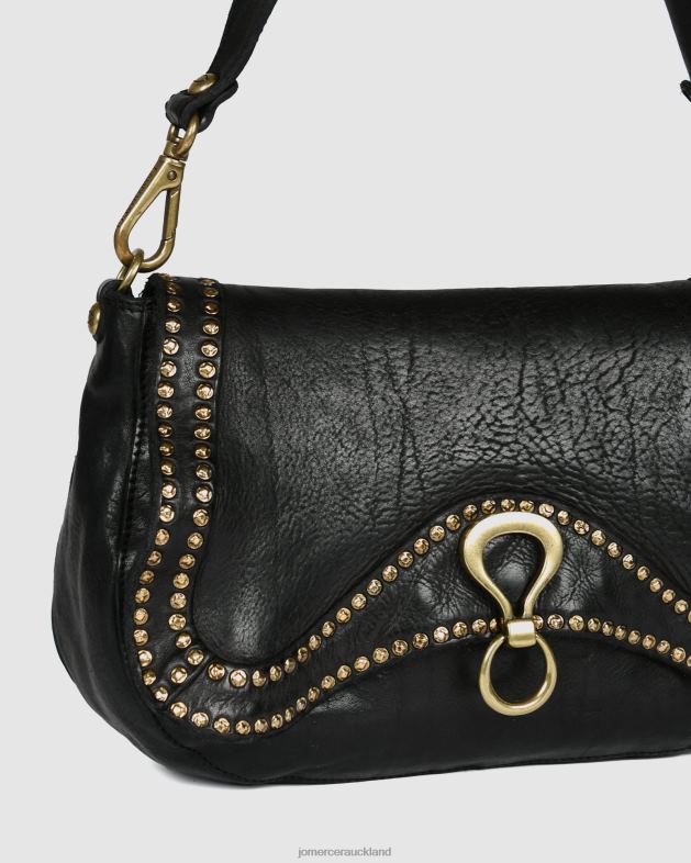 Jo Mercer Black Leather Campomaggi acqua shoulder bag Accessories 46242440