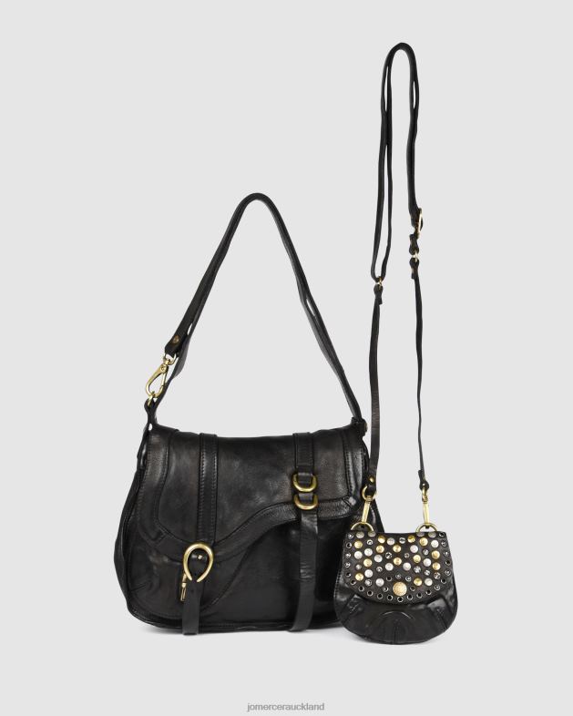 Jo Mercer Black Leather Campomaggi arya shoulder bag Accessories 46242438
