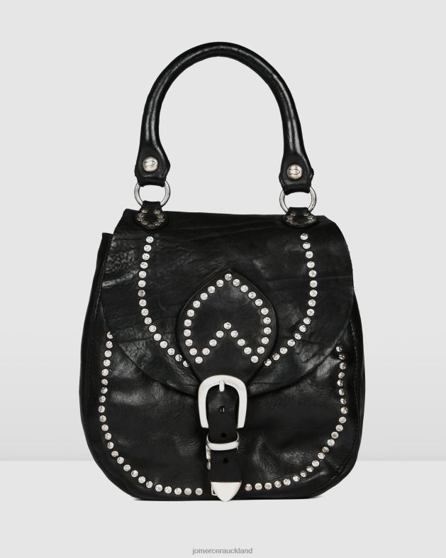 Jo Mercer Black Leather Campomaggi texana shoulder bag Accessories 46242431