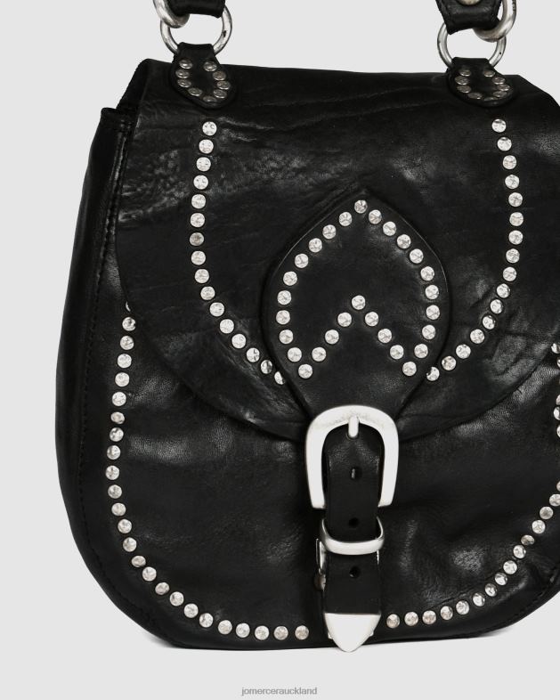 Jo Mercer Black Leather Campomaggi texana shoulder bag Accessories 46242431