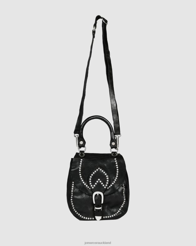 Jo Mercer Black Leather Campomaggi texana shoulder bag Accessories 46242431