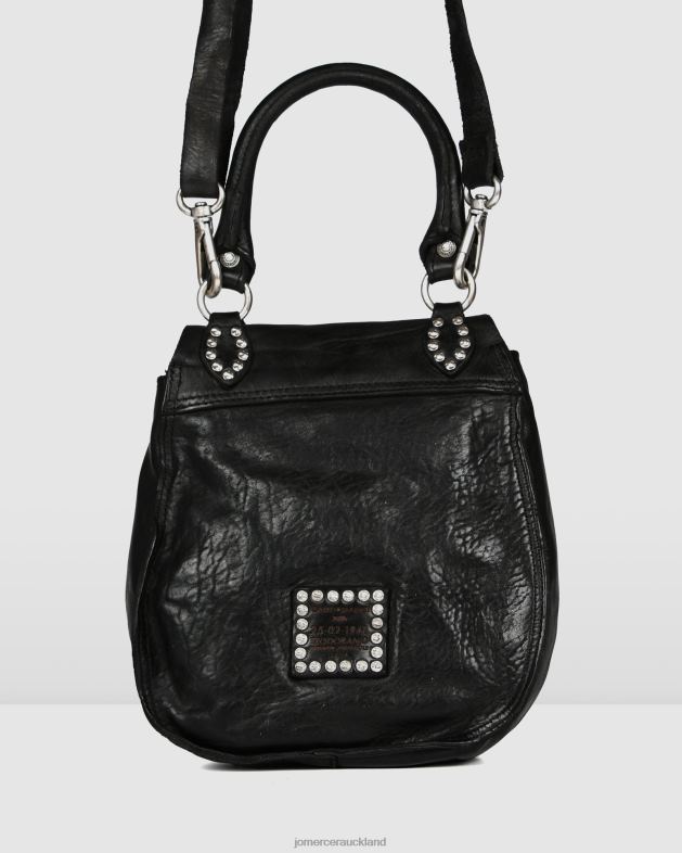 Jo Mercer Black Leather Campomaggi texana shoulder bag Accessories 46242431