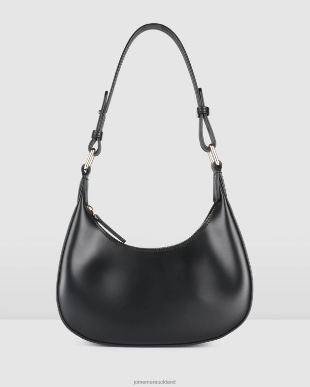Jo Mercer Black Leather York shoulder bag Accessories 46242445
