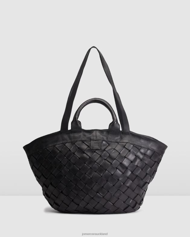 Jo Mercer Black Leather Biba lewisburg tote bag Accessories 46242463