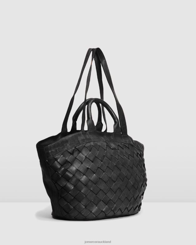 Jo Mercer Black Leather Biba lewisburg tote bag Accessories 46242463